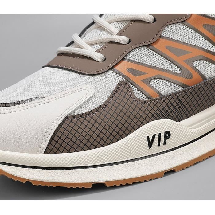 Sneakers Homme Basket Printemps Casual Fashion Respirante Noir