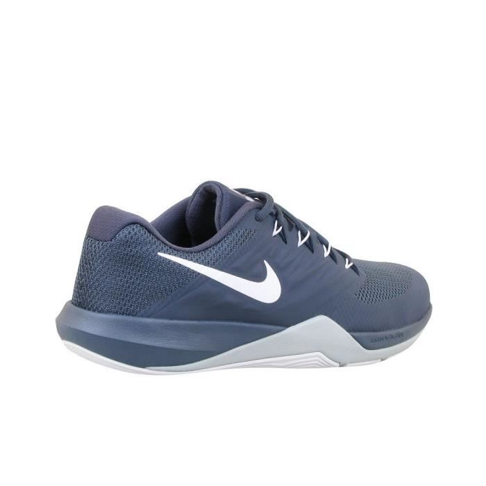 Baskets Nike Lunar Prime Iron II Homme Bleu Synthetique Lacets Bleu Cdiscount Chaussures