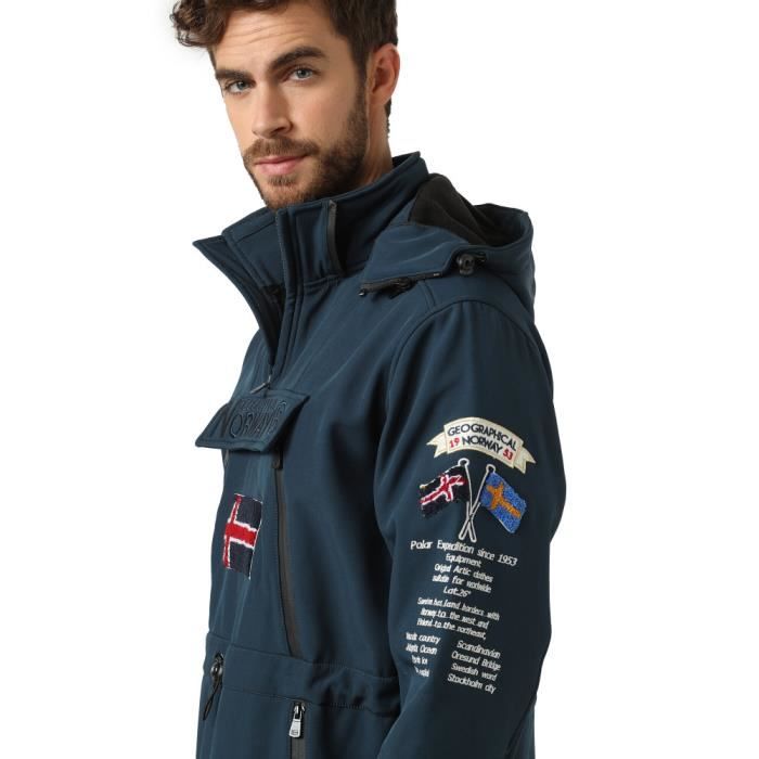 GEOGRAPHICAL NORWAY Polaire TUILDING Bleu marine Homme Bleu