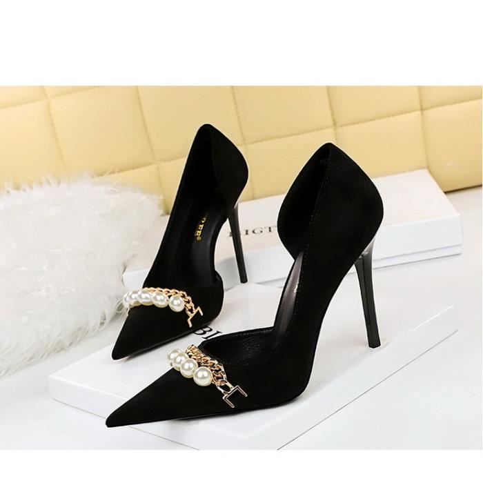 Escarpin perle sales