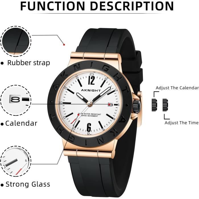Montre Automatique BENYAR Pour Homme - Acier Inoxydable - Cadran Bleu - Luxe Classique