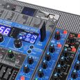 Power Dynamics PDM-S2004 table de mixage - 20 canaux divisés en 2, technologie sans fil Bluetooth, 256 effets inclus, USB-3