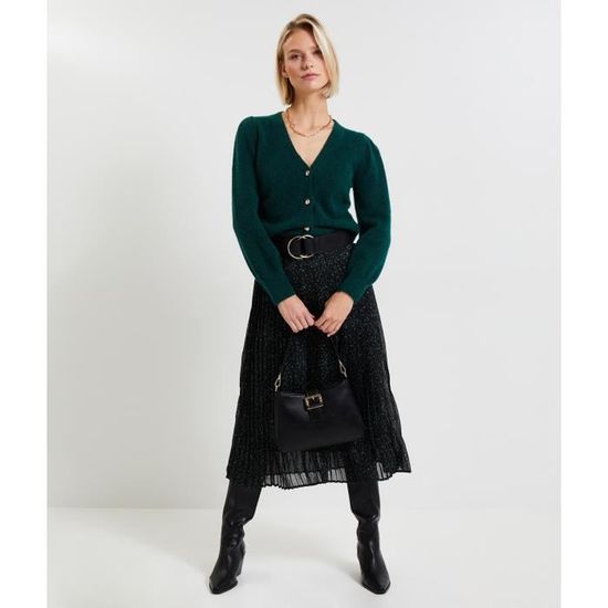 Jupe plissée grain de malice top