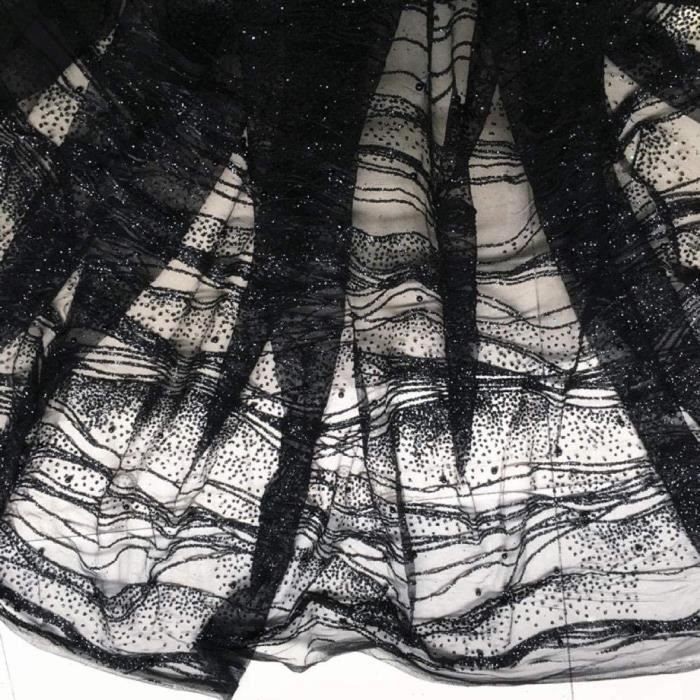 Tissu Pour Couture Au Metre Robe De Soir e En Tissu Paillettes