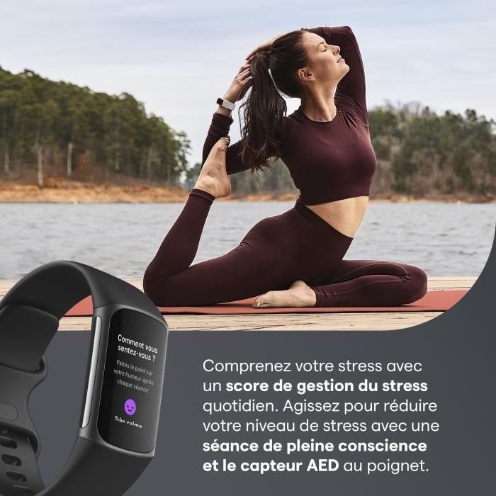 Bracelet Fitbit Charge 6 Bracelet Métal Fitbit Charge 6 - Acier