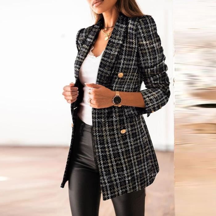 Veste blazer hiver femme clearance