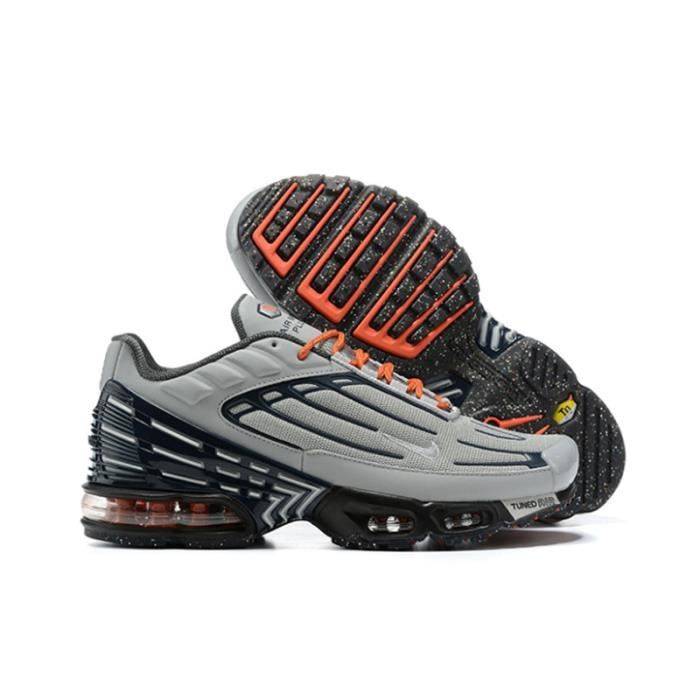 Nike tn gris noir top