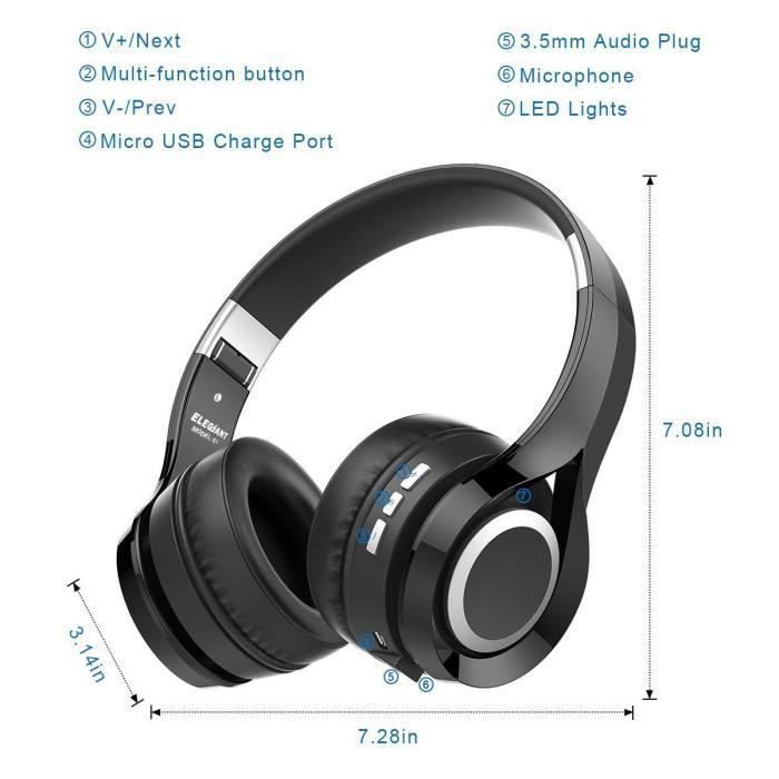 Elegiant online auriculares bluetooth