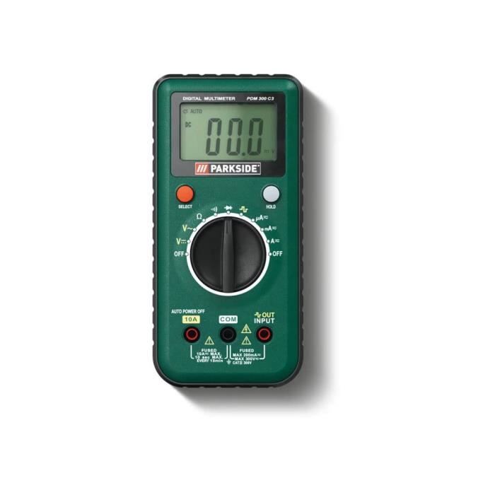 Parkside Autorange Multimètre Numérique Pdm 300 C2[H1095] - Cdiscount ...