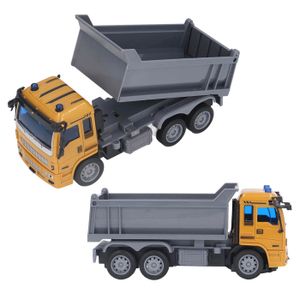 Camion-Benne Télécommandé 2,4 GHz Avec Lumière Et Son – Véhicule De Construction RC Pour Enfants De 3 Ans Et Plus – Cadeau Anniversaire Noël