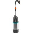 Pompe pour collecteur d'eau de pluie 4700/2 inox auto - GARDENA - Débit 4700l/h - Pression 2.5 bar-0