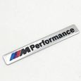 M Performance Autocollant- Aluminium Chromé - pour BMW Série 1 2 3 4 5 6 7-0