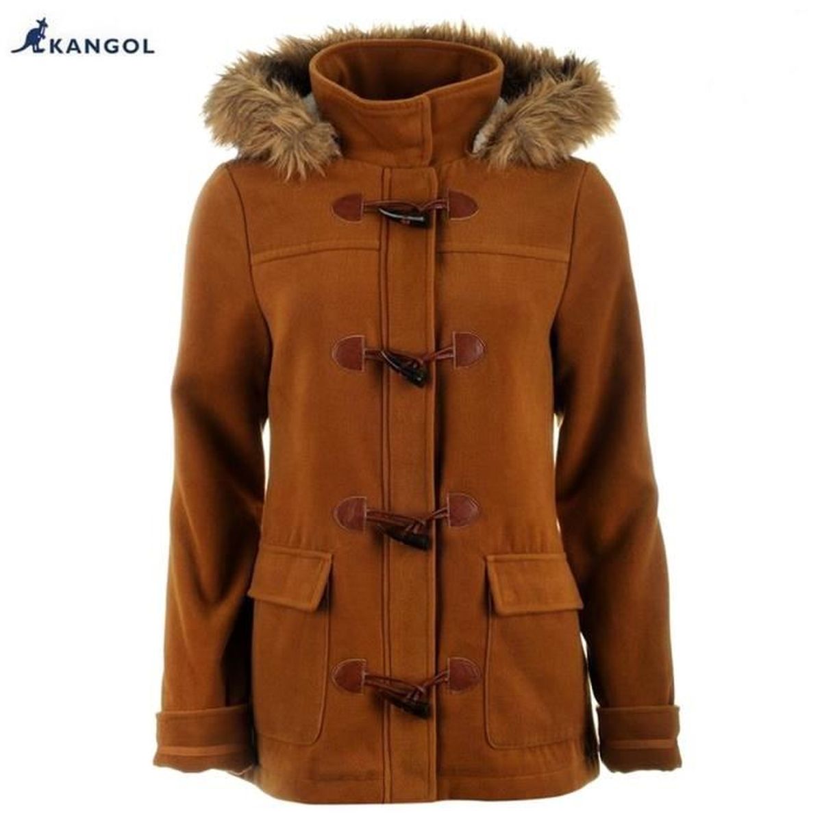 kangol duffle coat