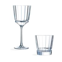 Service de verres 12 pièces Macassar - Cristal D'Arques