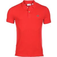 Polo Lacoste Rouge Homme Slim Fit