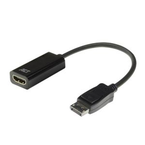 Câble compatible DP vers HDMI 4K 60Hz, adaptateur DisplayPort vers HD, mâle vers femelle, convertisseur DisplayPort vers HDTV pour moniteur et projecteur  44