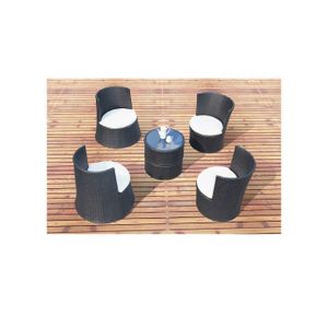 Pighadi Salon De Jardin Empilable Et Encastrable Achat Vente