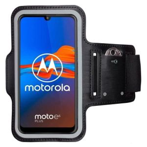 Mobigear Easy Fit Brassard Téléphone Motorola Moto E40 Brassard Coque De Sport En Neoprène - Noir 574879-384