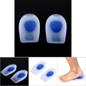 SOIN ORTHOPÉDIQUE Garosa Talonnette 1 paire de semelles orthopédiques en silicone pour talons et coussins de protection contre la douleur (L)