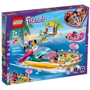 ASSEMBLAGE CONSTRUCTION LEGO Le bateau de fête (41433)