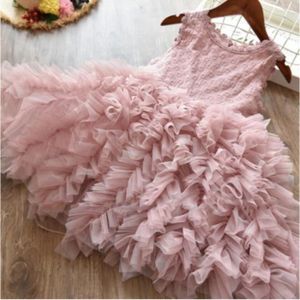 Robe tutu pour toute-petite fille  Robes sans manches à volants