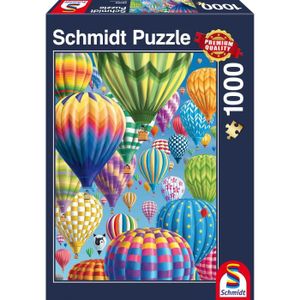 PUZZLE Puzzle Envol de ballons colorés, 1000 pcs