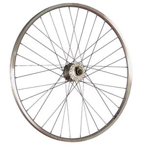 Taylor Wheels 28 pouces roue avant vélo rayons Nirosta 622-19 noir//argent
