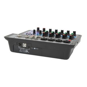 Mini-Table de mixage avec Bluetooth® et enregistrement USB Pronomic B-803