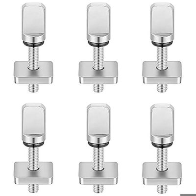 Lot De 8 Vis à Ailerons Inox 316 – Sans Outil, Joint Torique, Pour SUP, Longboard, Planche De Surf – Résiste Corrosion