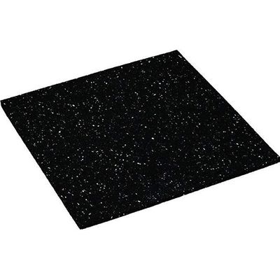 Tapis anti-vibration noir mat 60 x 60 cm - Diall