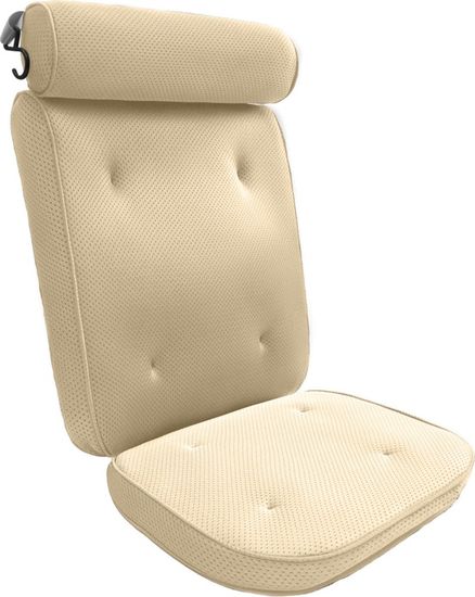 Coussin De Bain Luxueux Avec Ventouses - Soutien Cou Et Dos, Maille Respirante 3D, Pour Baignoire Et Spa