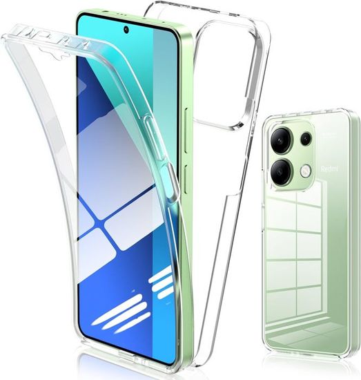 Coque Silicone Xiaomi Redmi Note 14 4G (modèle 4G Uniquement) - Protection Anti-chocs - Bleu Clair - Ultra Fine