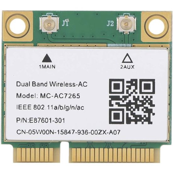 Carte WiFi Mini PCI-Express Pour Ordinateur Portable - Occasion Fonctionnelle
