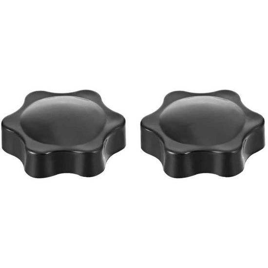 Lot De 15 Vis à Bouton étoile M5 X 35 Mm - Tête Hexagonale, Plastique/acier - NEUF