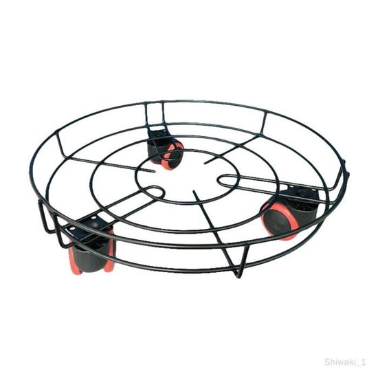 RapDuty-Roulettes En Fer Pour Plantes En Pot,support De Chariot Sur