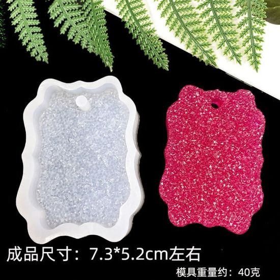 Moule à Bijoux En Résine Ronde En Résine Bac à Bijoux En Résine époxy