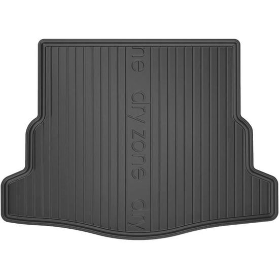 Tapis De Coffre Sur Mesure Renault Mégane III Break 2008-2016 – Caoutchouc Antidérapant Tout Temps Noir Protection Totale