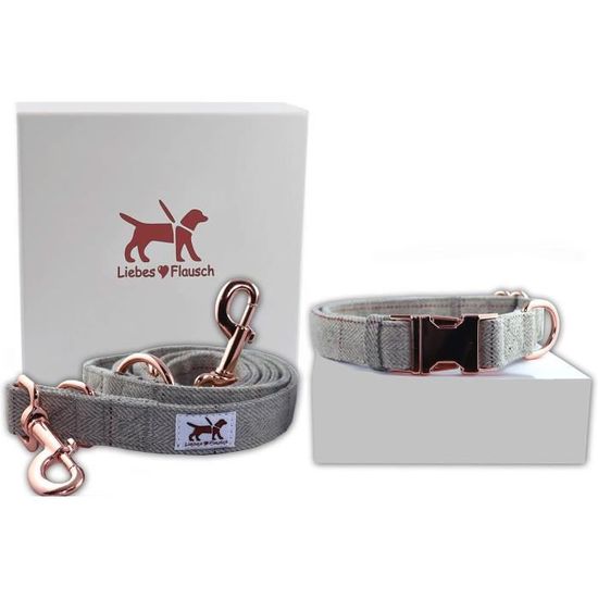 🍮 Ensemble Arolla + laisse mixte (32-41cm) main image 0