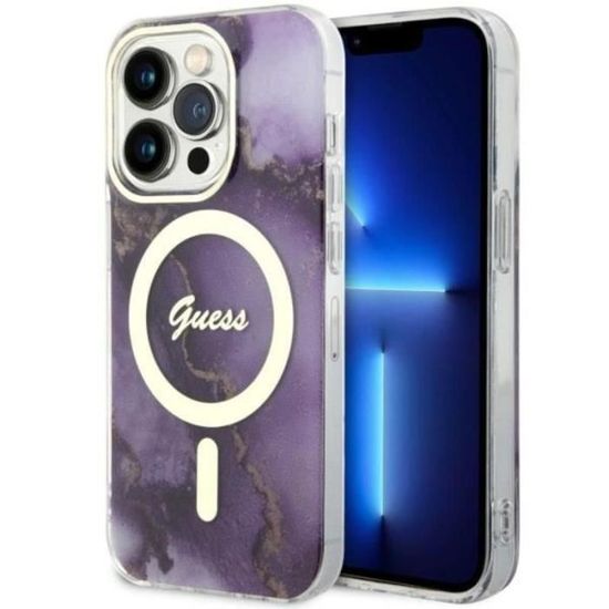 Guess Coque Arrière Pour IPhone 16 Pro Résistante MagSafe