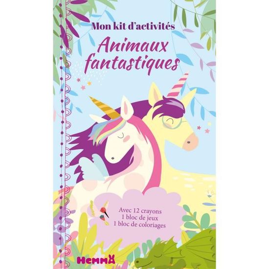Set d'activité perles à repasser Licorne - Créalia - Perles à Repasser