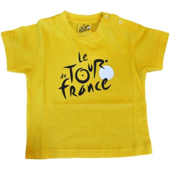 T Shirt Bebe Le Tour De France De Cyclisme Collection Officielle Cdiscount Sport
