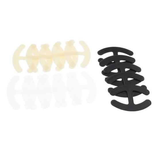 Lot De 6 Clips Bretelles Soutien-Gorge Ruzister - Anti-Dérapant Multicolor