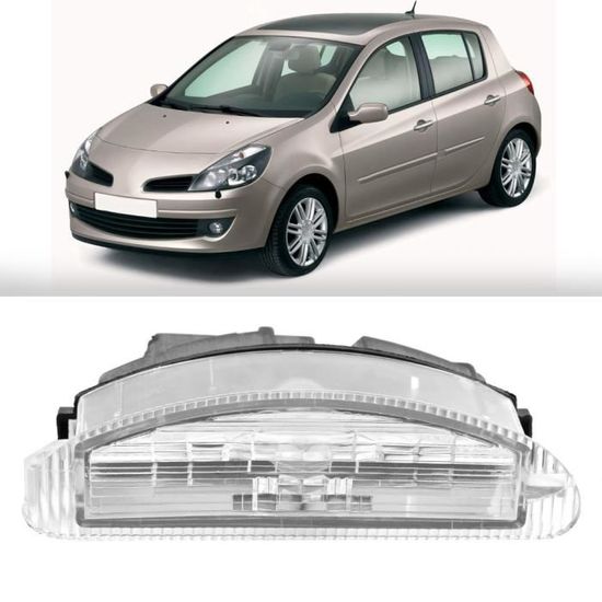 Éclairage Feu Plaque D'Immatriculation LED 6000K Pour Renault Clio 2 Et Twingo