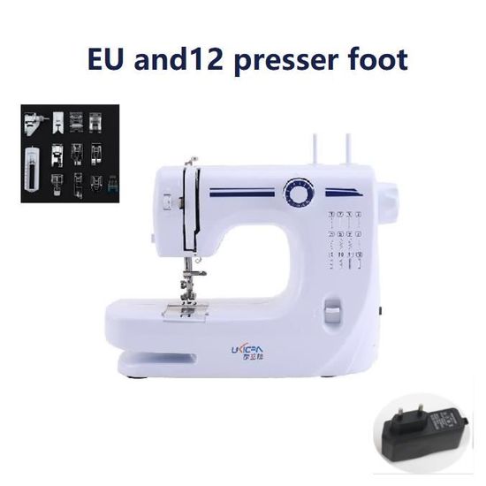 Candeon Machine à Coudre électrique, Mini Machine à Coudre