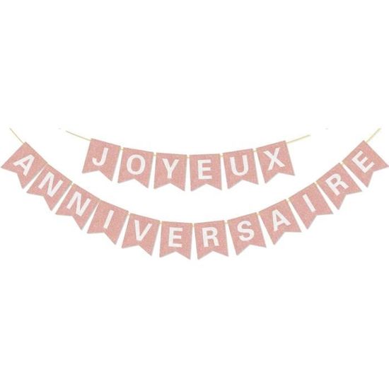 Bannière Joyeux Anniversaire Western Cowgirl 3 M - Déco Fête Fille, Thème Cowboy Rose, Carte Incluse - 10