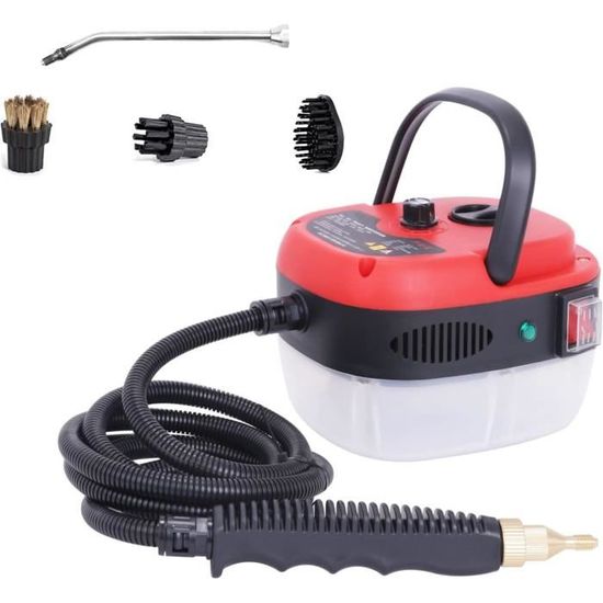 Nettoyeur Vapeur à Main 2500W 3 Bars – Haute Pression, 6 Niveaux, Réservoir 1000 Ml