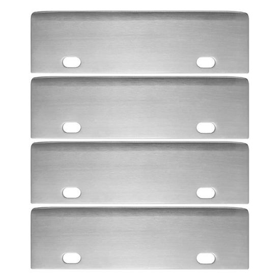 NQEUEPN Grattoir à Gril Acier Inoxydable - Lame 10cm, Manche Bois - Multi-Usages Barbecue Et Cuisine