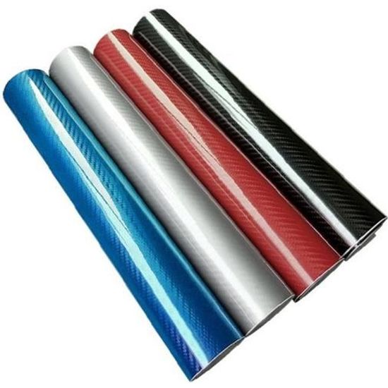 Film Adhésif Fibre De Carbone 5D Pour Mercedes Classe A W176 - 30x152 Cm, Noir, à Découper Soi-même