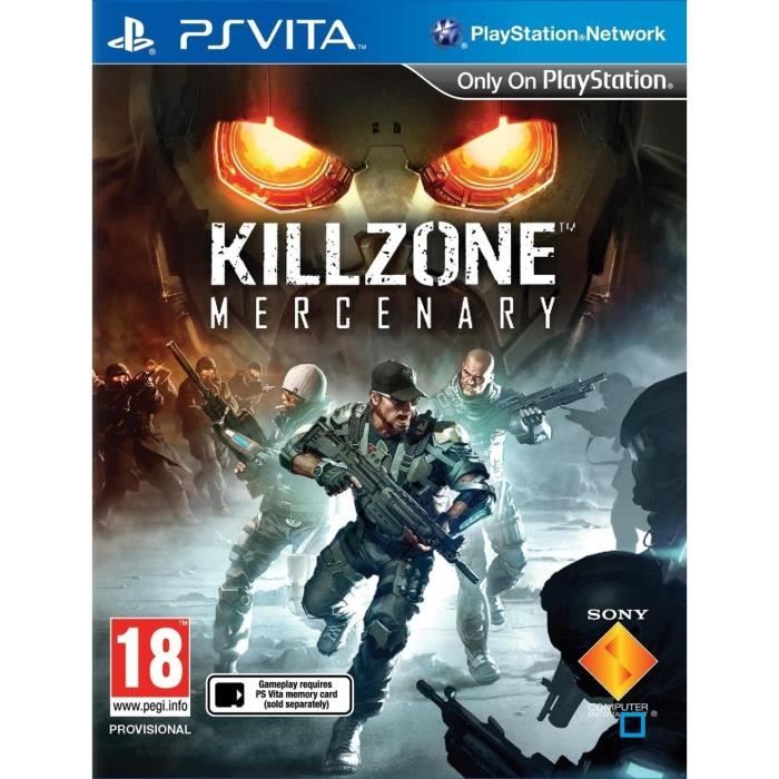 Killzone : Mercenary Jeu PS Vita