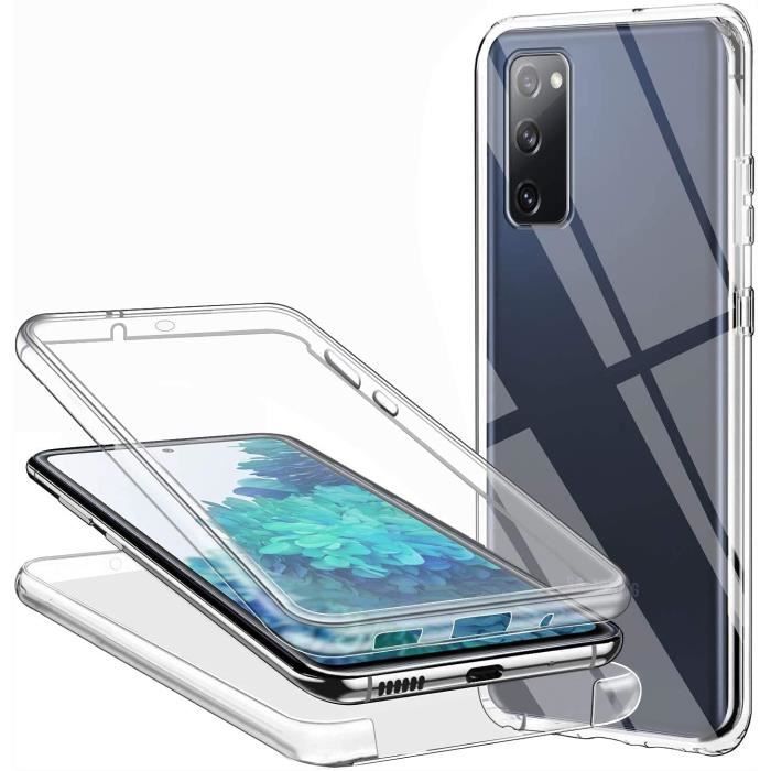 Coque pour Samsung Galaxy S20 FE - S20 FE 5G, Étui Transparent